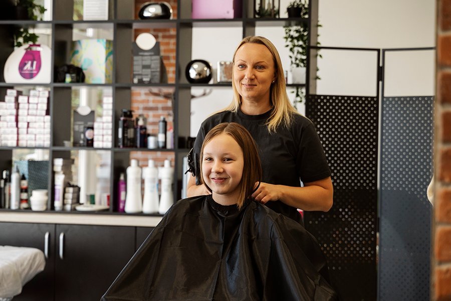 Inside the Groom Up salon